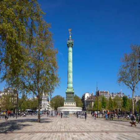 شقة Parisian Lifestyle, Bastille Studio, Rooftop View باريس